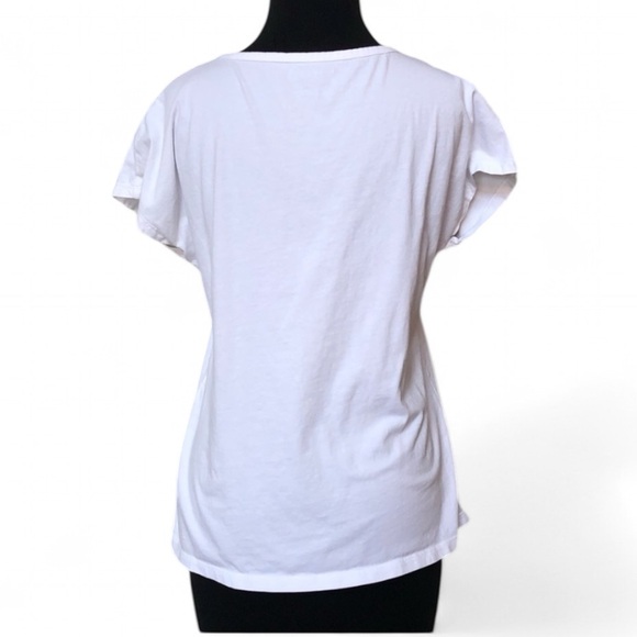 ⭐️ Talbots Short Sleeve Embroidered Tee - SMALL - Picture 6 of 8